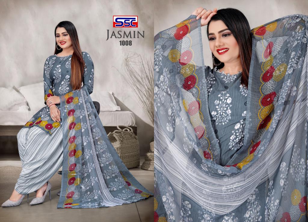 Ssc Jasmin 25 Casual Wear Wholesale Dress Material Collection